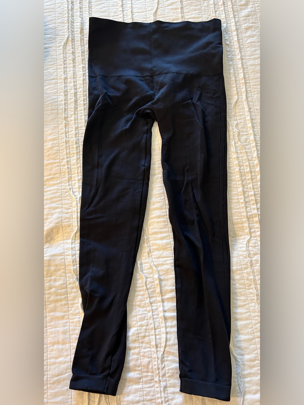 SPANX Black High-Waist Leggings